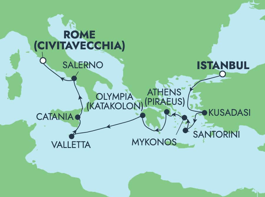 Luxury Greek Isles & Pyramids ~ August 30 - September 15, 2027 (17 Days)